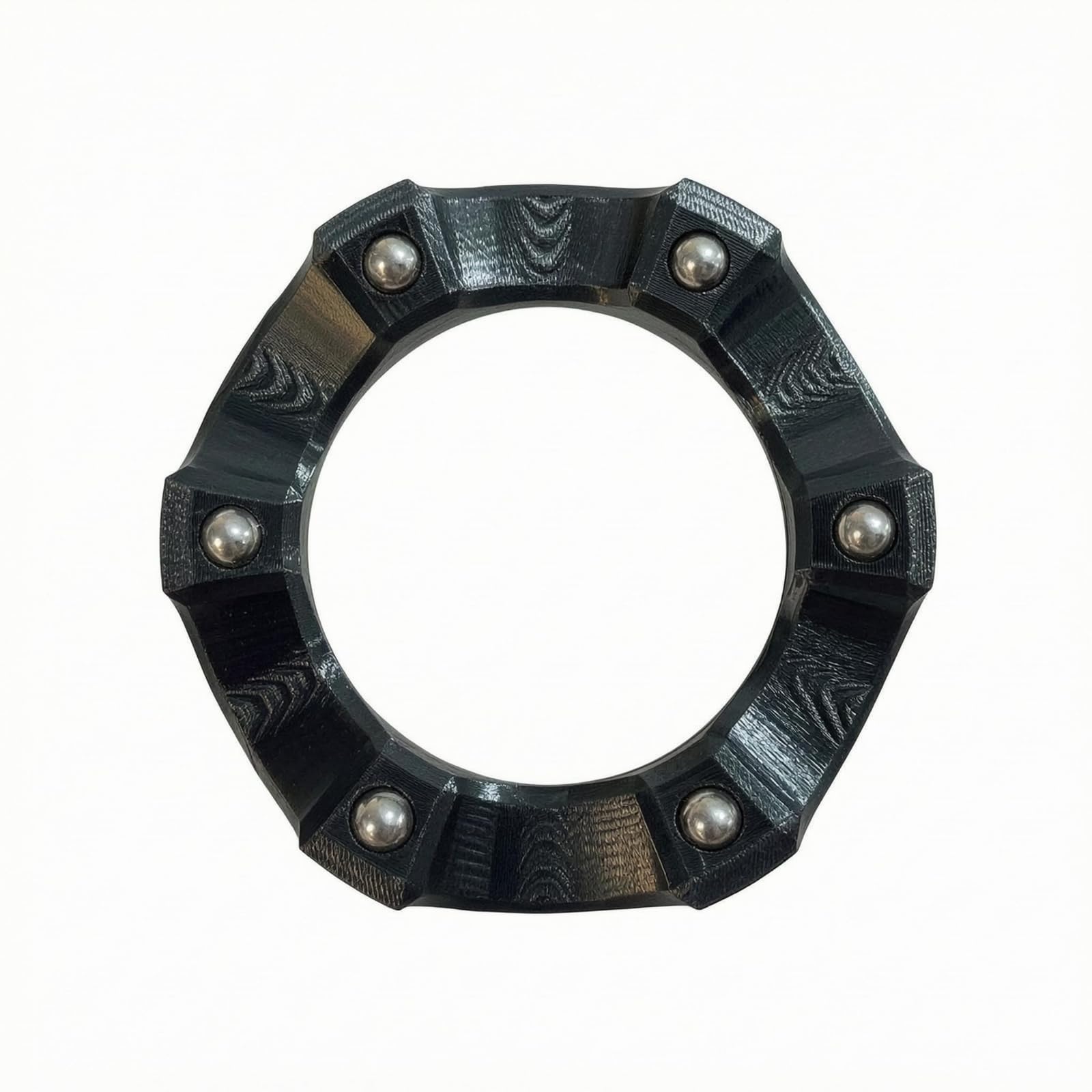 Metal Bearings Bowling Ball Polishing Stand Black | Rotation Construction Size Metal Black-image-44