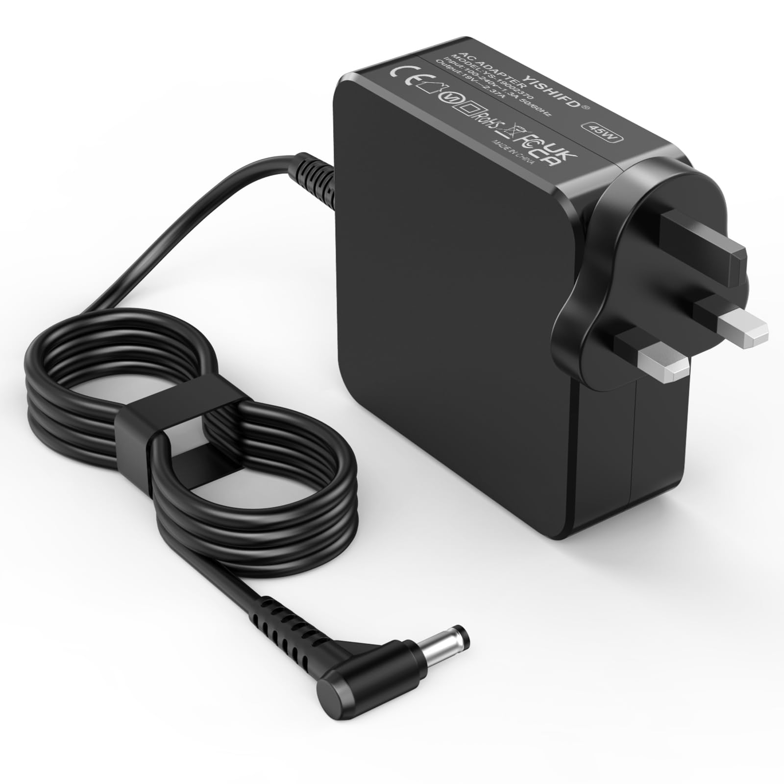 for Asus Laptop Charger Compatible with ASUS Vivobook 14 15 S14 S15 E203M E406M E410M X540S X540L X540UA X540SA X553M X553S X556U, Zenbook 13 14 15 UX303U UX305 UX305C UX330U UX430U, 45W Power Adapter