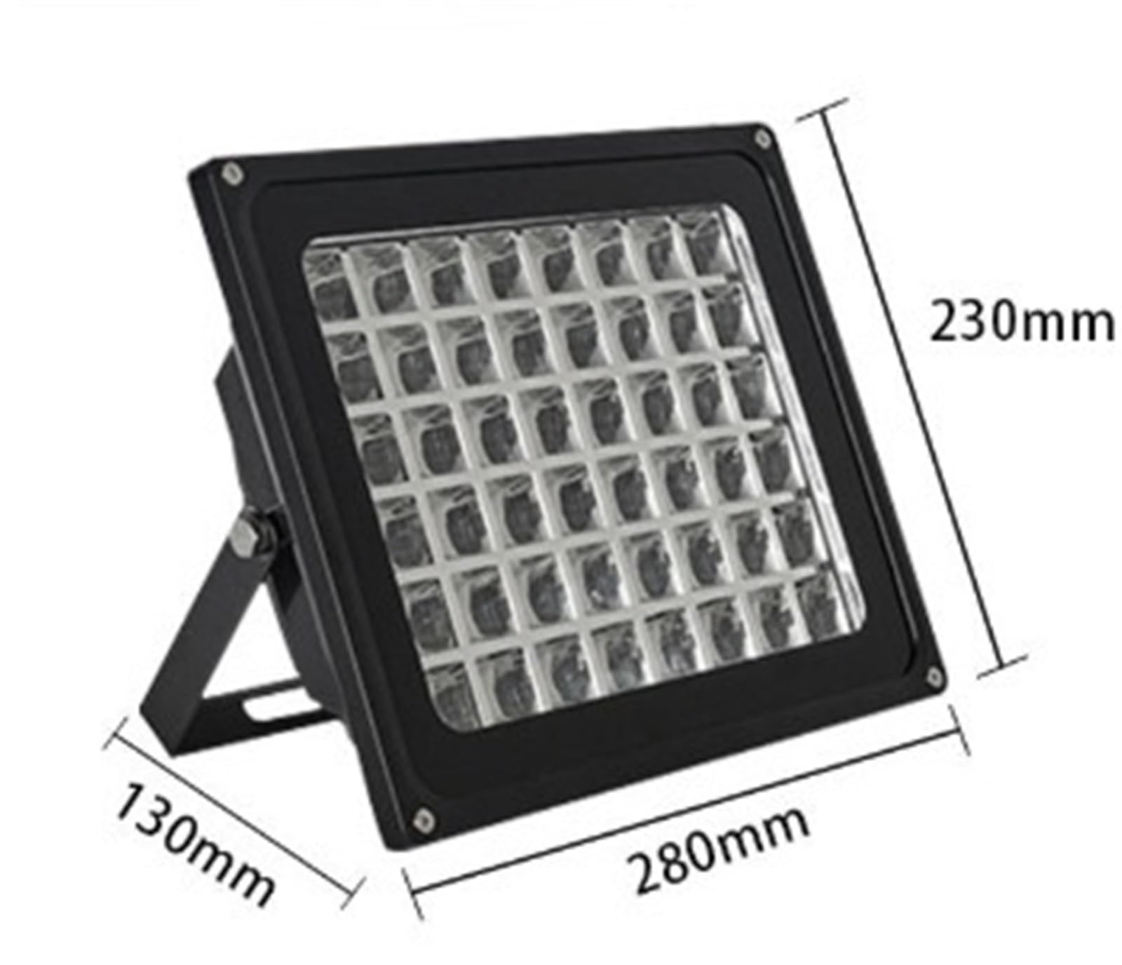 Lampada uv resina, Lampada ultravioletta a LED UV 405nm 395nm 365nm for stampante 3D SLA DLP Resina Riparazione PCB Olio verde Lavoro manuale Polimerizzazione fai da te(405NM,50W)