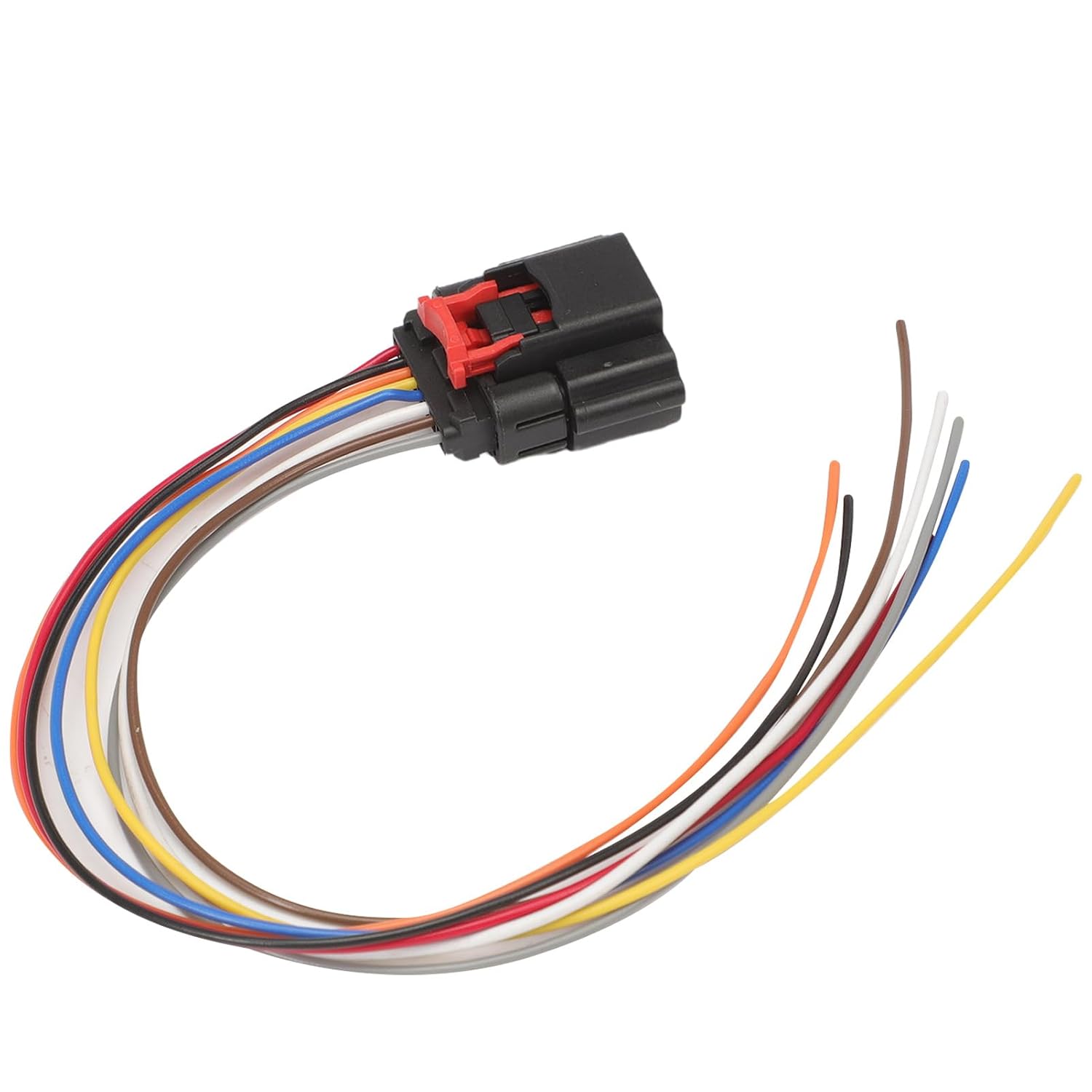 8 Pin MAF Mass Air Flow Sensor Female Connector Plug Pigtail Wiring Harness for Silverado 1500 2500 3500 Sierra Yukon Escalade Cruze SRX Mass Air Flow Sensor Connector 84677313, 13583440, PT2707