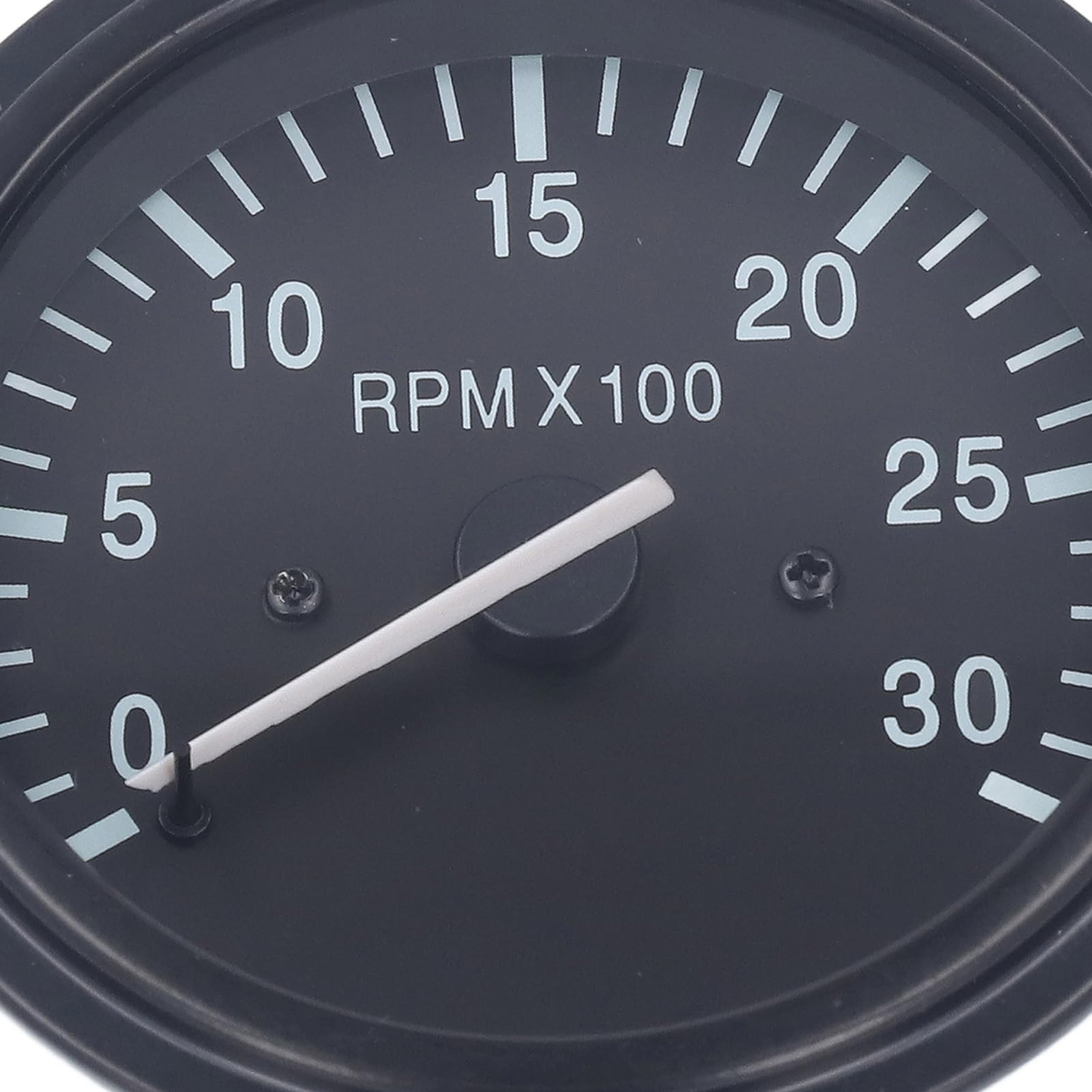 FTVOGUE Indicador de Presión de Aceite del Tacómetro del Motor 10 a 32 VCC 0 a 3000 RPM 100 a 199 T para Monitoreo del Motor del Generador y Reemplazo de Equipos