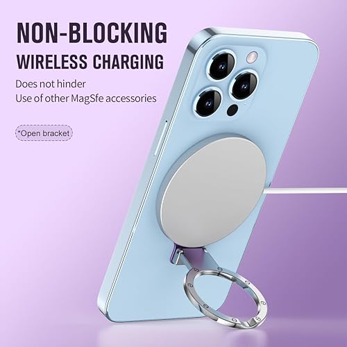 Miniatura 7 de Soporte de anillo para teléfono  Soporte de anillo de teléfono JCHIEN Soporte de agarre para dedo y anillo de metal magnético ultrafino para