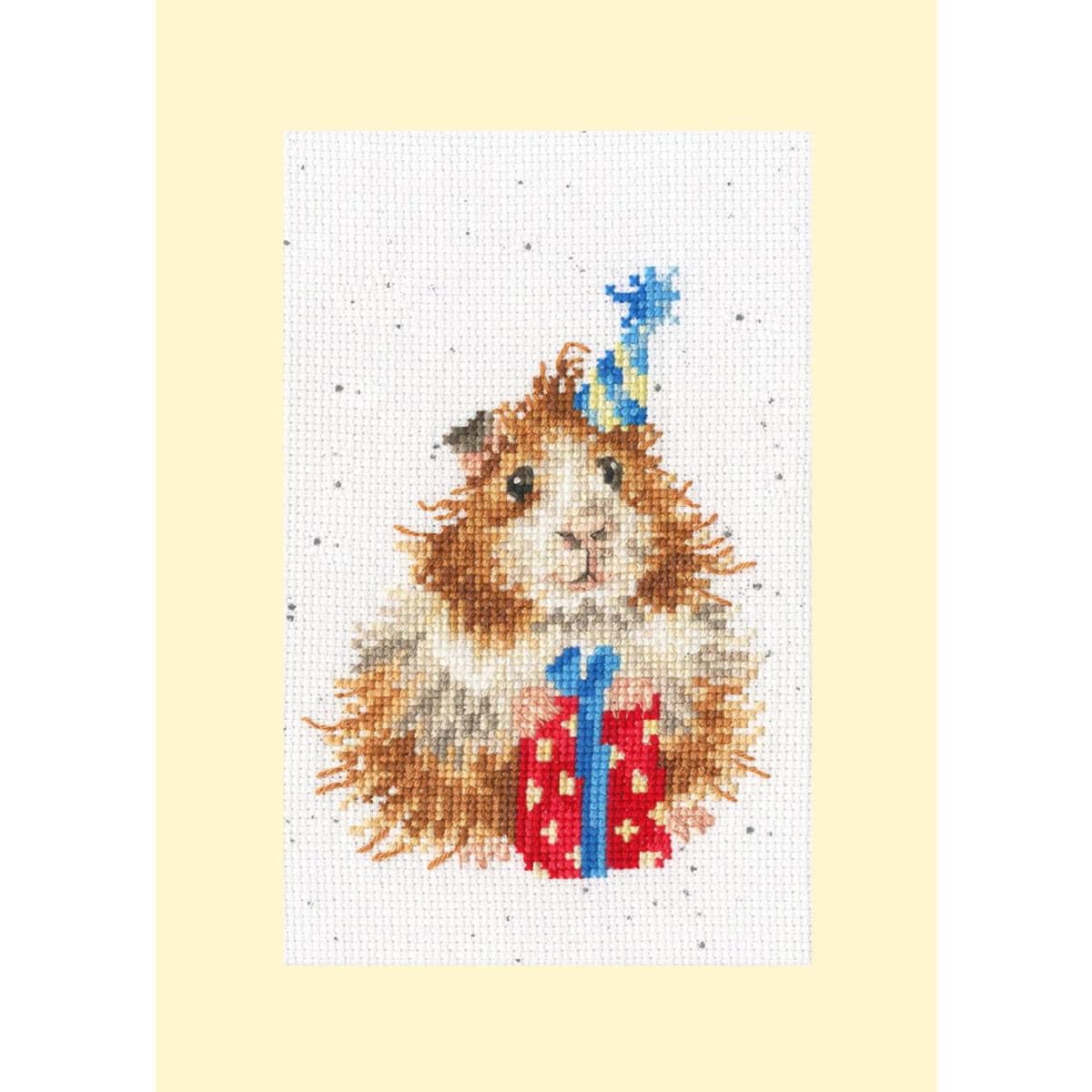 Bothy Threads Clear The Home Of Happy Stitching Counted Cross Stitch Kit - Guinea Be A Great Day,