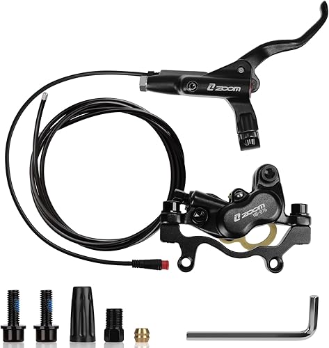 Zoom H876E Hydraulic Brake for BikeBike Hydraulic Brake Cut Off Power Off Hydraulic Brake for Bike2-pin Cut Off Brake for Bike Scooter and Motorcycle