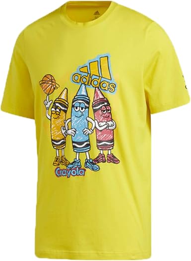 Amazon.com: adidas Mens Donovan X Crayola 3 Tee : Ropa, Zapatos y Joyería