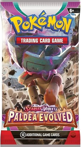 Pokemon TCG Paquete de refuerzo escarlata y violeta