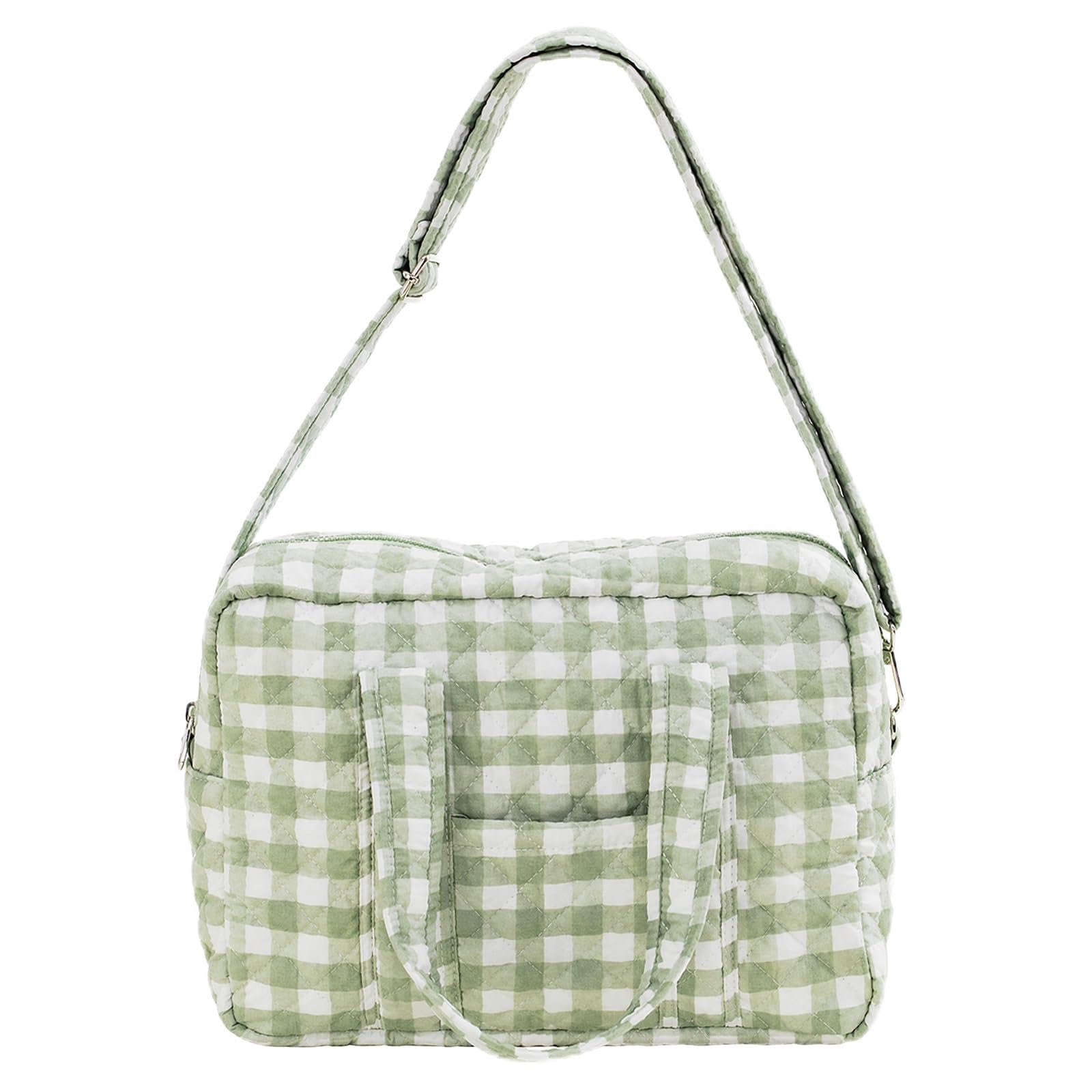 WMFASBAG Diaper Bag Tote, Floral Baby Diaper Tote Large Capacity Overnight