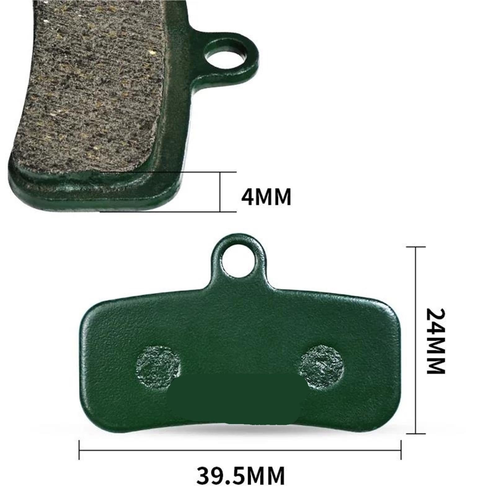 Pastillas de freno de disco para MTB para SHIMANO D02S N03A, cermicas hidrulicas (6 pares)