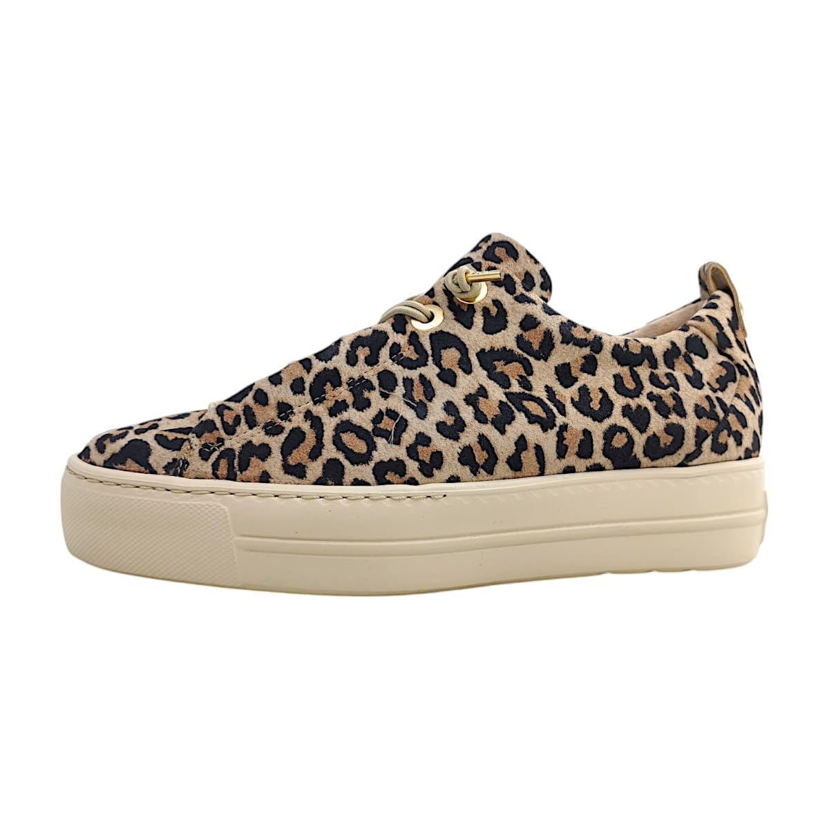 Paul Green Zapatilla 5317-047 Gris Piel Marrón Mujer