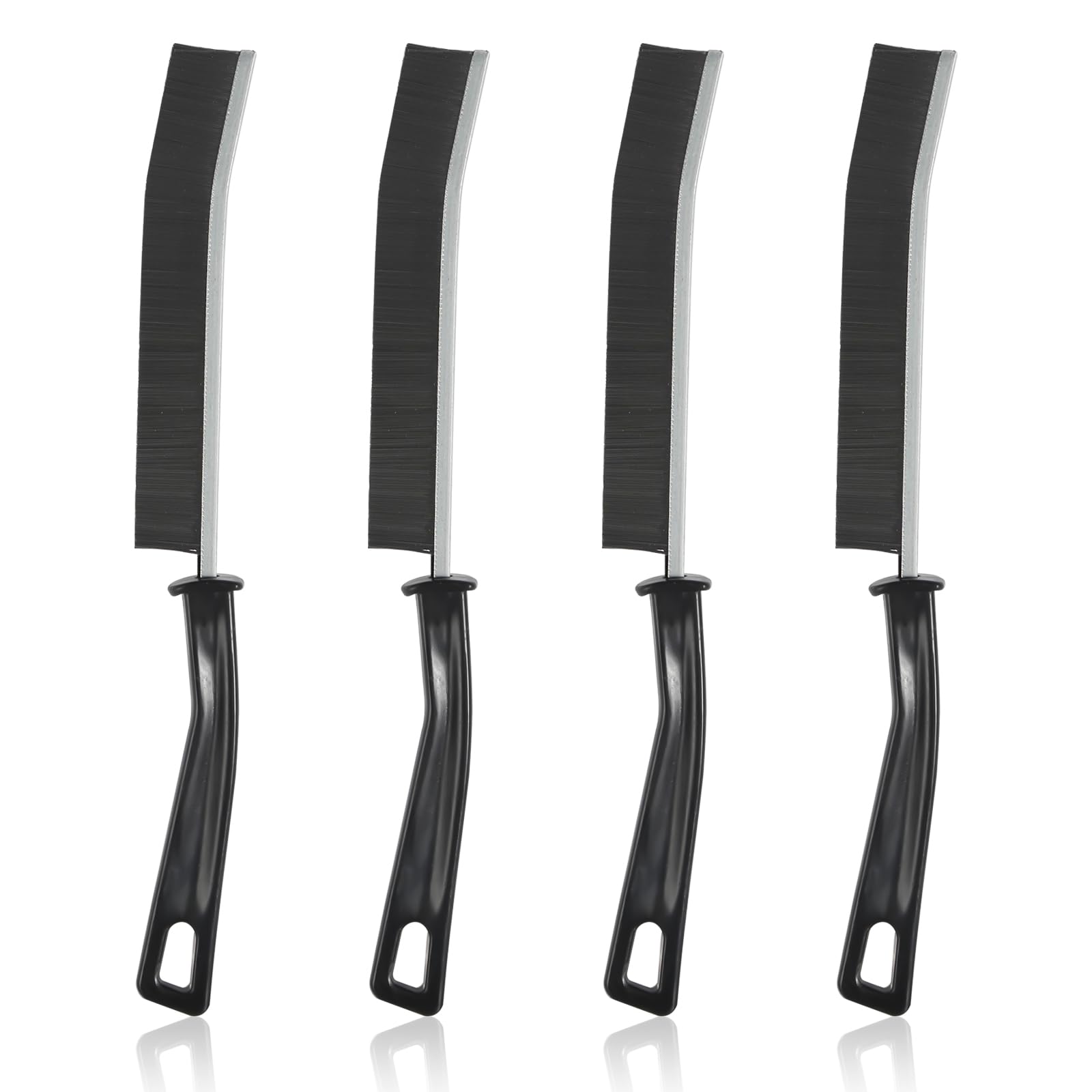 Set 3 Spazzole Per Fessure Con Manico Lungo - Per Finestre, Porte Scorrevoli, Cucina E Bagno - Foto 10