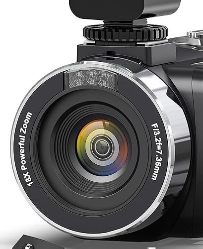 Amazon.com : Gcasio 8K 64MP Camcorder Video Camera 18X Digital