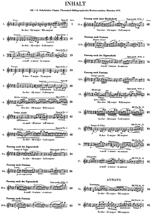 Chopin: Walzer/Waltzes | Urtext Edition for Piano Solo | Romantic Era Piano Sheet Music Collection | Classical Waltz Songbook for Advanced Pianists | ... Music Score for Study (Multilingual Edition) by G. Henle Verlag - Image 2