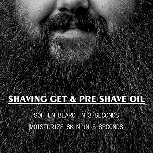 Deep Cleaning Shaving Gel For Men Shaving Softening Beard Mild And Refreshing Facial Care 50Ml Sweet Savings And Things Storefront (White, One Size) #TOP4