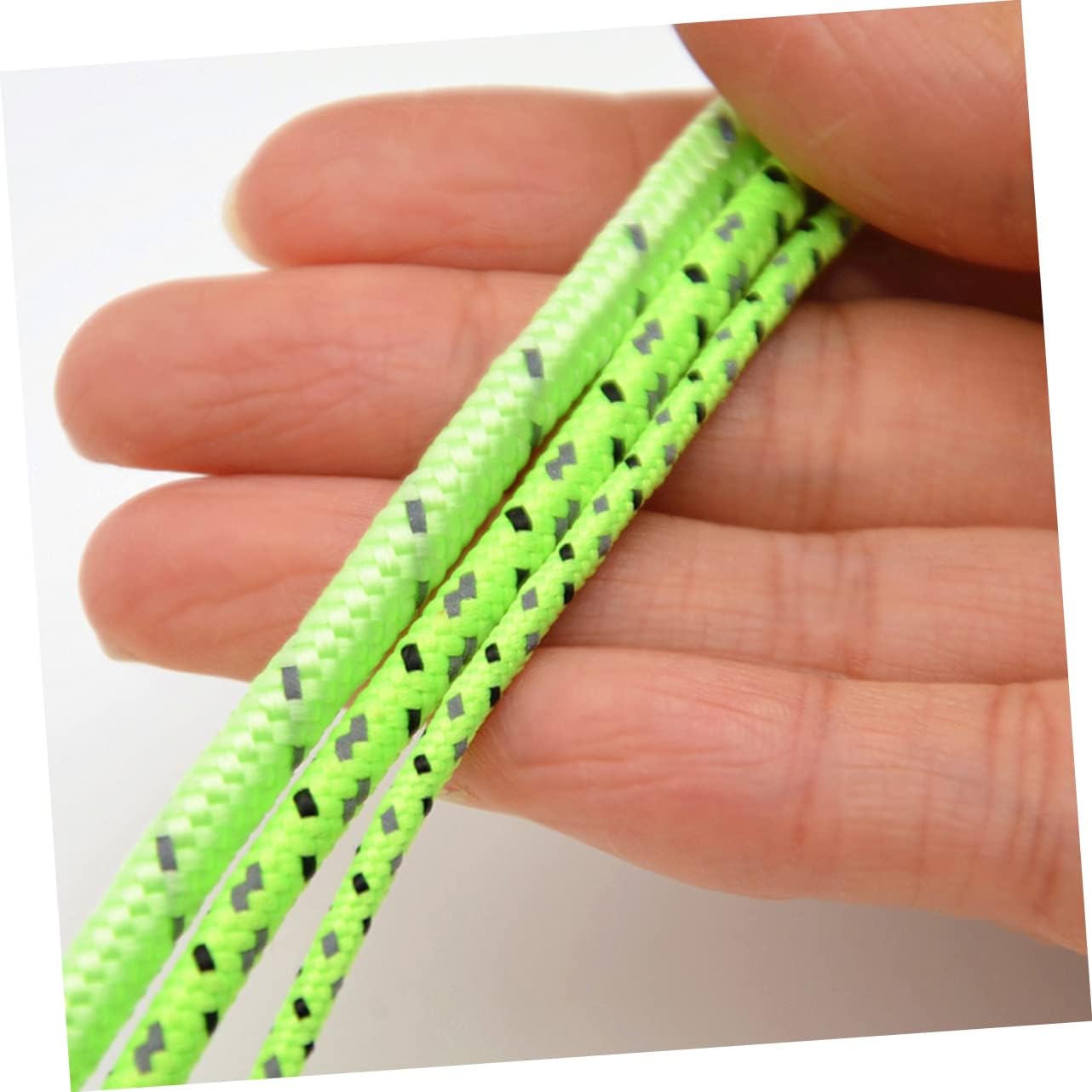 Reflective Camping Tent Ropes Outdoor Tent Fixing Tool for Hiking and to Install Durable Thick Cords for Secure Canopy Setup