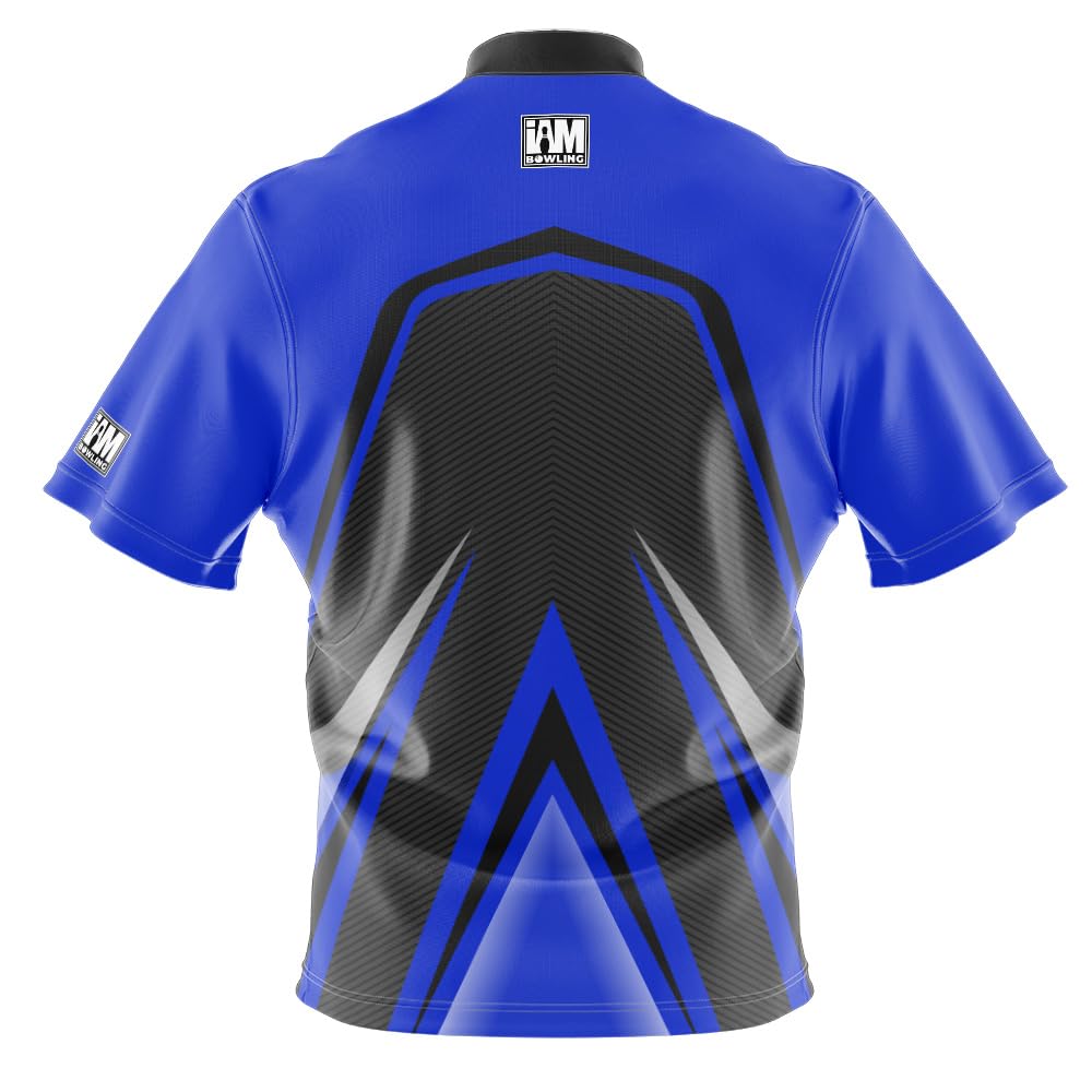 Logo Infusion Dye-Sublimated Bowling Jersey (Sash Collar) - I AM Bowling Fun Design 2027 - NO Logo (Medium) Multicolored