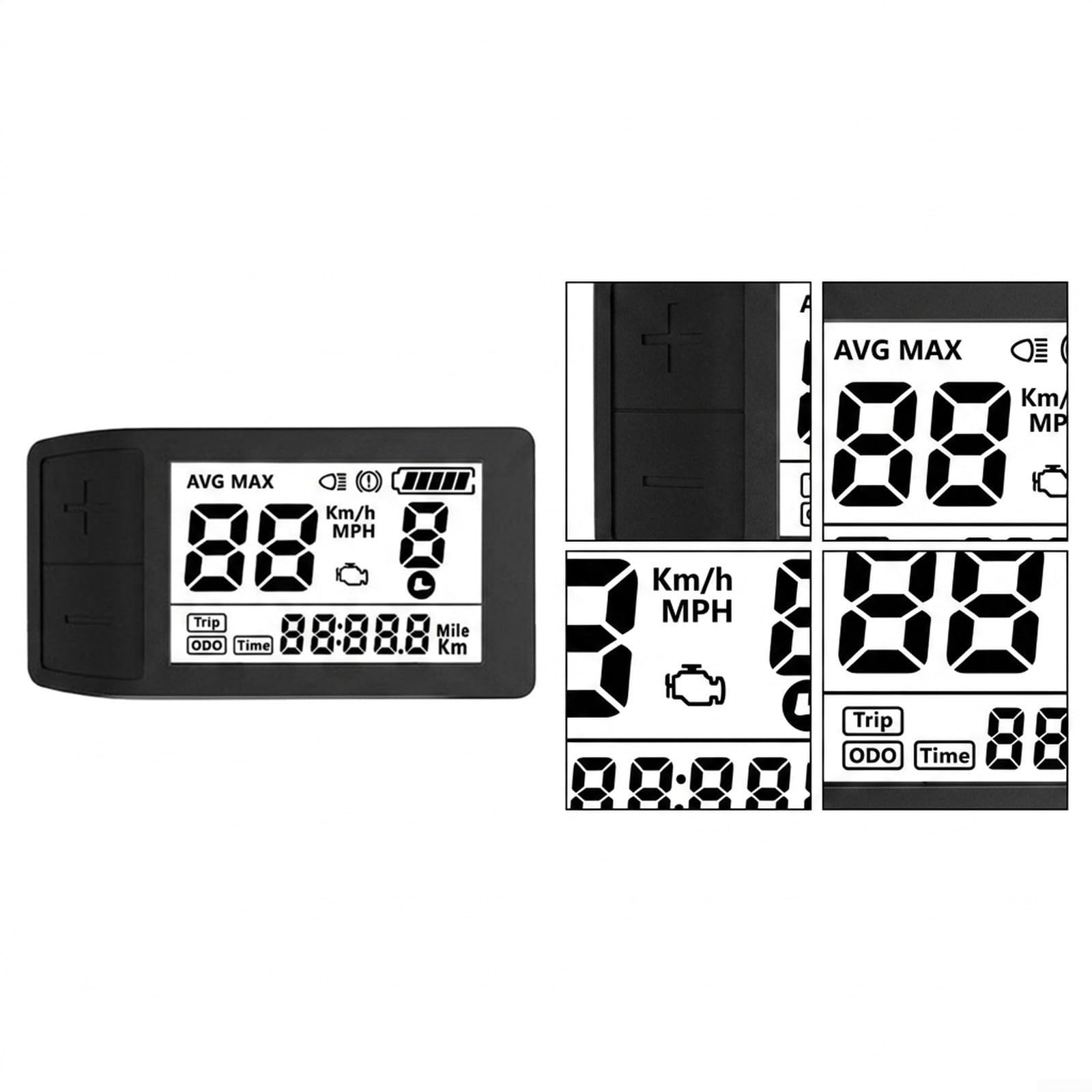 Monitor para ebike 3.5 Pulgadas Retroiluminación Auto Monitor