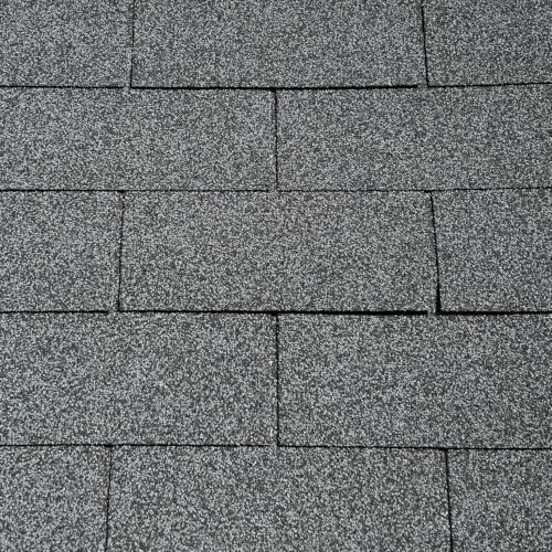 Roofing Shingles 3-Tab 39.4” by 13.1”, Gray Asphalt Shingles (8 - Count)