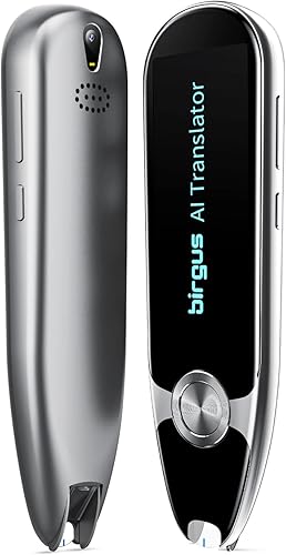 Lápiz lector de escáner para dislexia, lápiz de traducción digital OCR 112 idiomas Lector de lápiz dispositivo de texto a voz