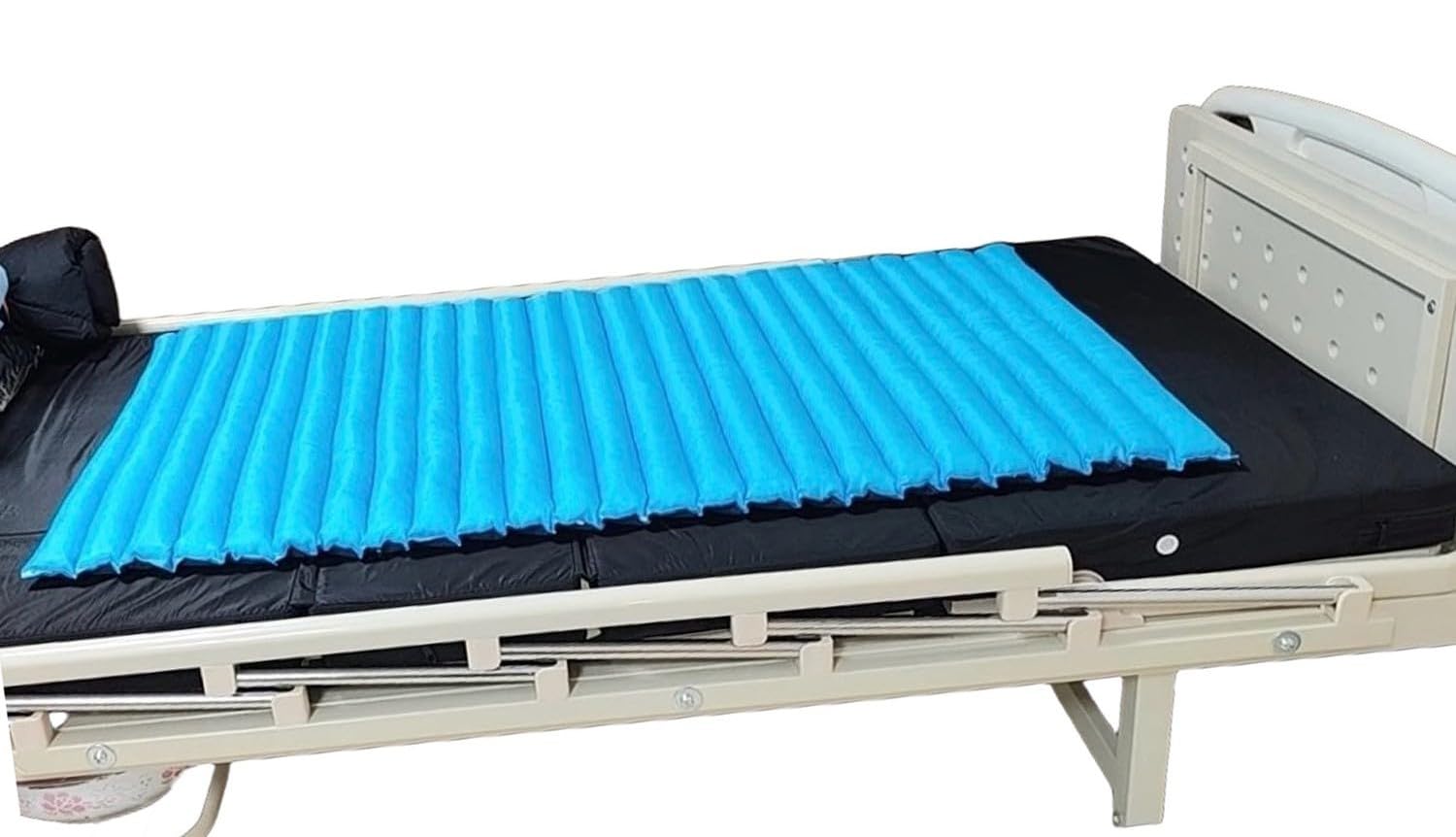 Colchón antiescaras para ancianos, almohadillas de presión impermeables, cojín transpirable para úlceras, soporte de coxis para el cuidado de la cama, prevención y alivio de úlceras por decúbito