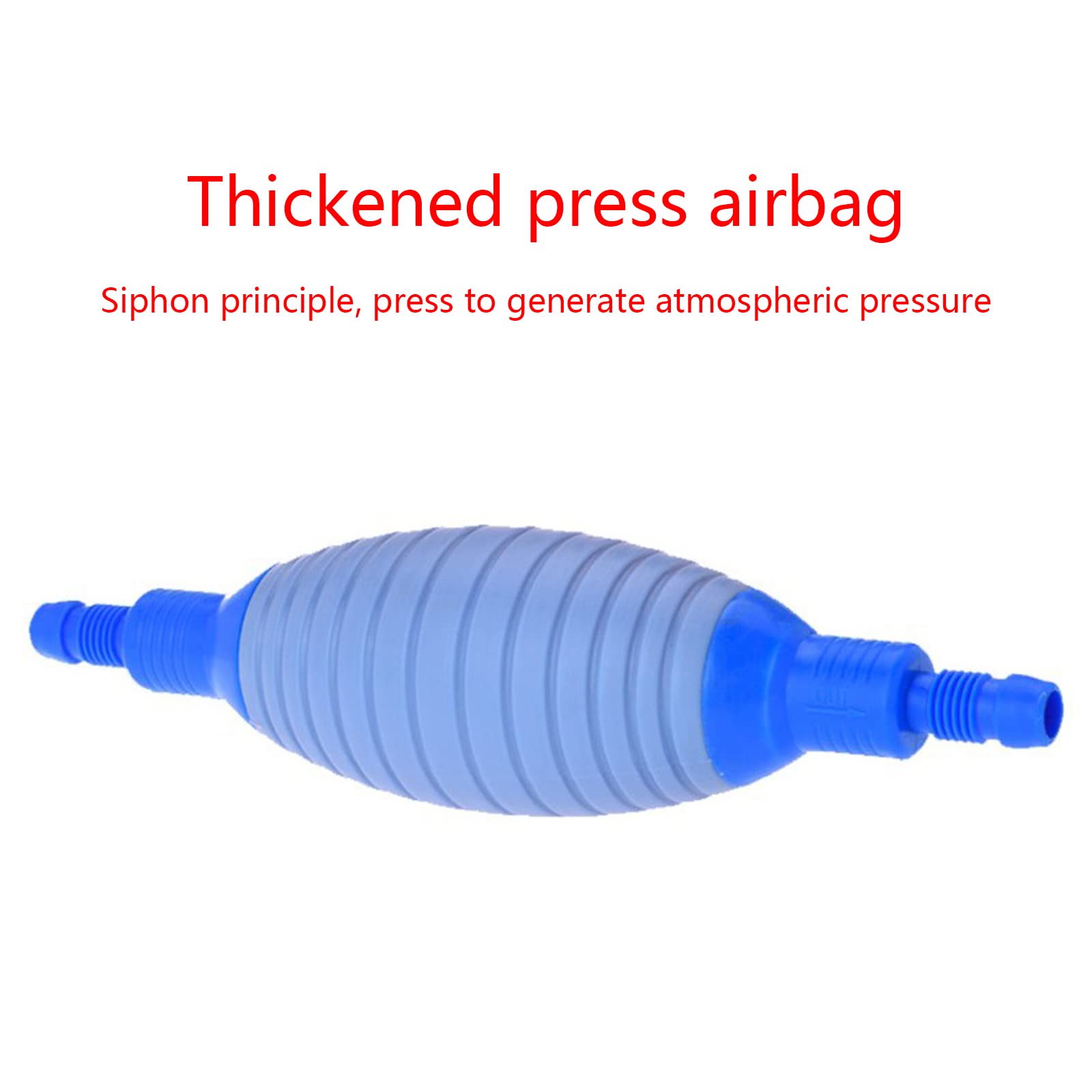 WOEIFGV Aquarium Siphon Water Change Fish for Water Changer Hose Kits Gravels Cleaner for Tanks Draining Water, Small