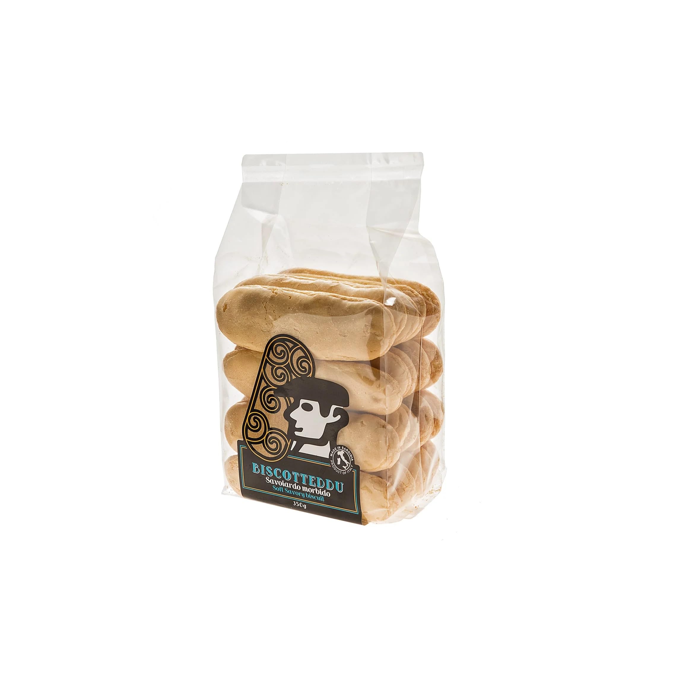 10 x 350g - Biscotteddu - Biscotti Savoiardi Sardi - Prodotto Tipico - Su Guttiau