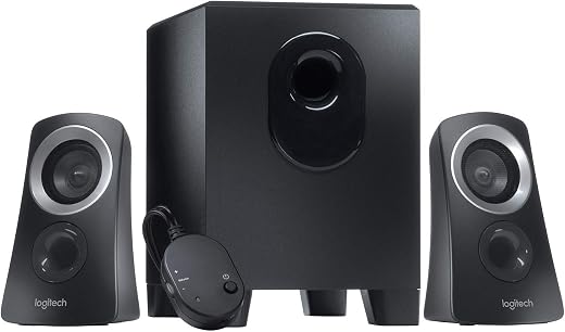 Logitech Z313 2.1 Sistema di Altoparlanti Multimediali con Subwoofer, Audio...