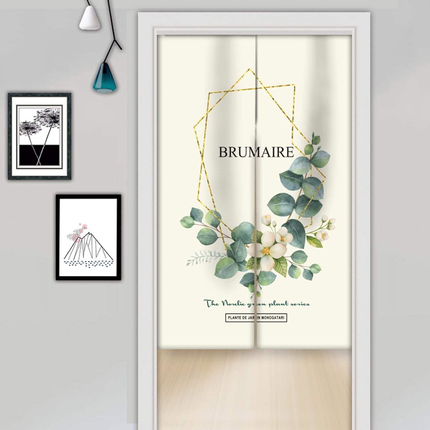 遮光?のれん?玄関?キッチ?リビング?飲食店?出入り口?北欧 断熱カーテン 防寒 カラー9 85*200cm 防音 厚手 間仕切り