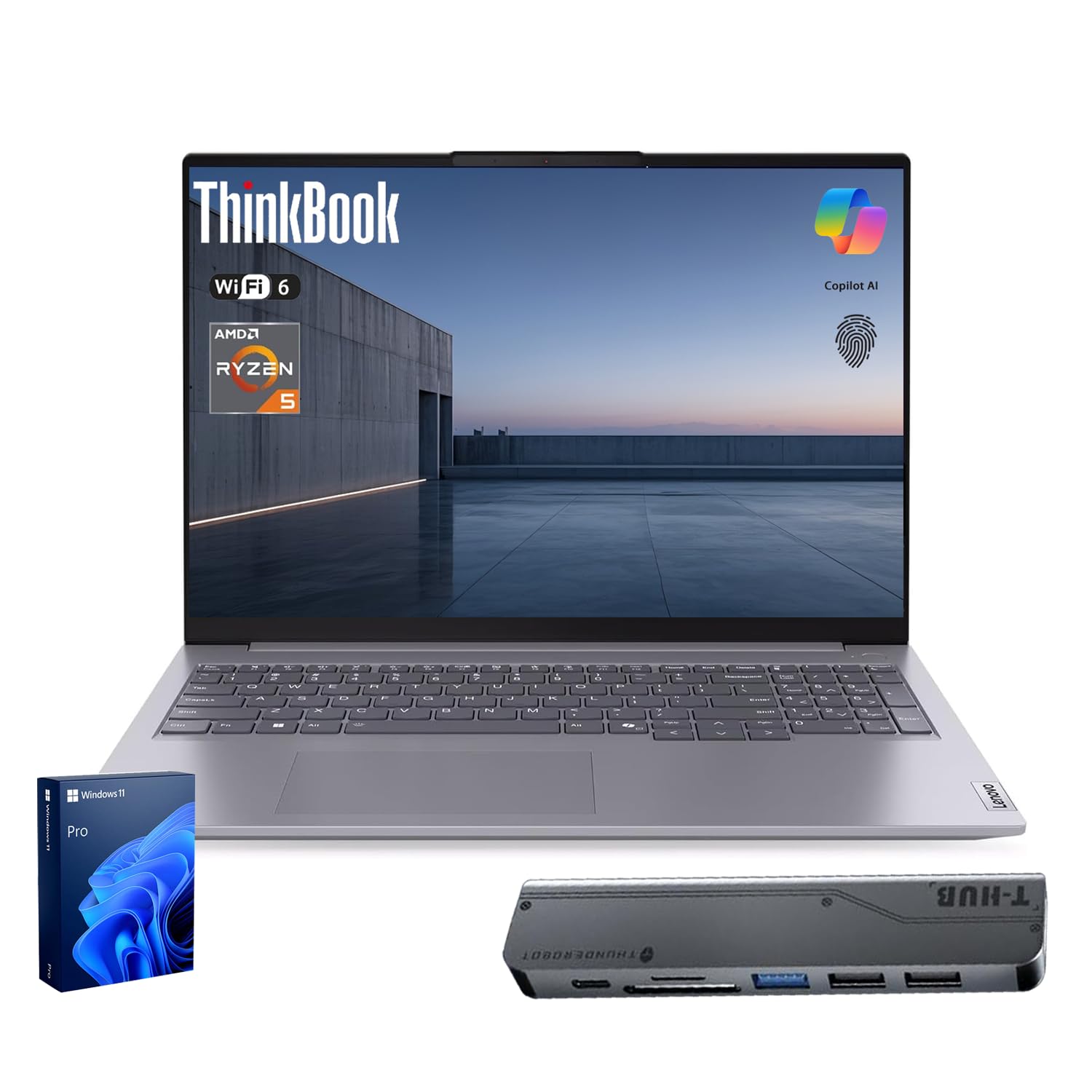 Amazon.com: Lenovo ThinkBook 16 Gen 7 Business Laptop, 16” FHD+
