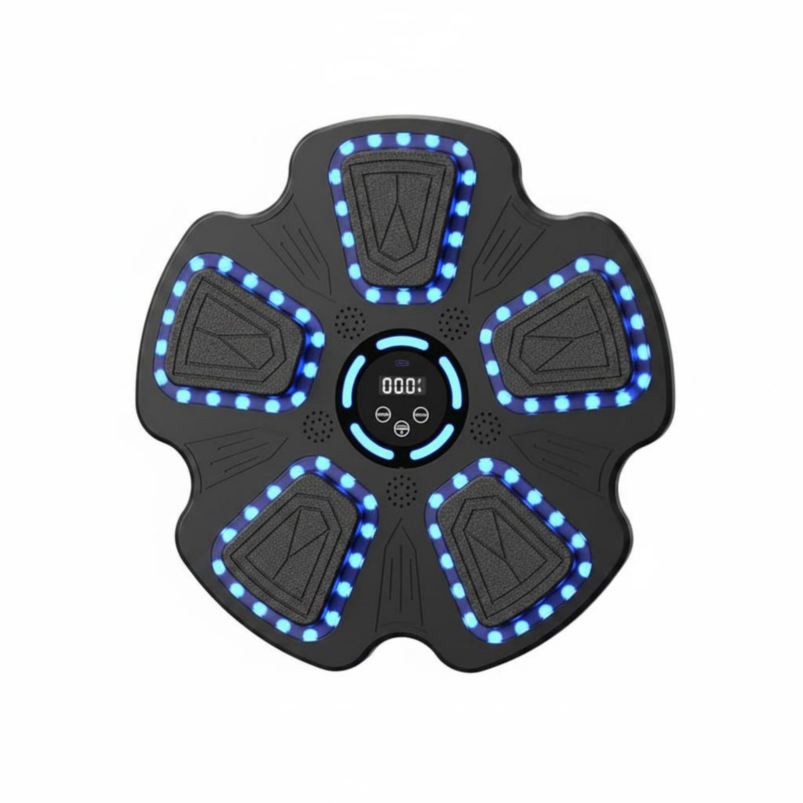 Bluetooth Connectivity Smart Music Boxing Machine Punch Counter Electronic Boxing Pad Stress Relief Wall Mounted Punching Target for Adults, Kids, Home, Gym, with Gloves|Home & Kitchen |-image-23