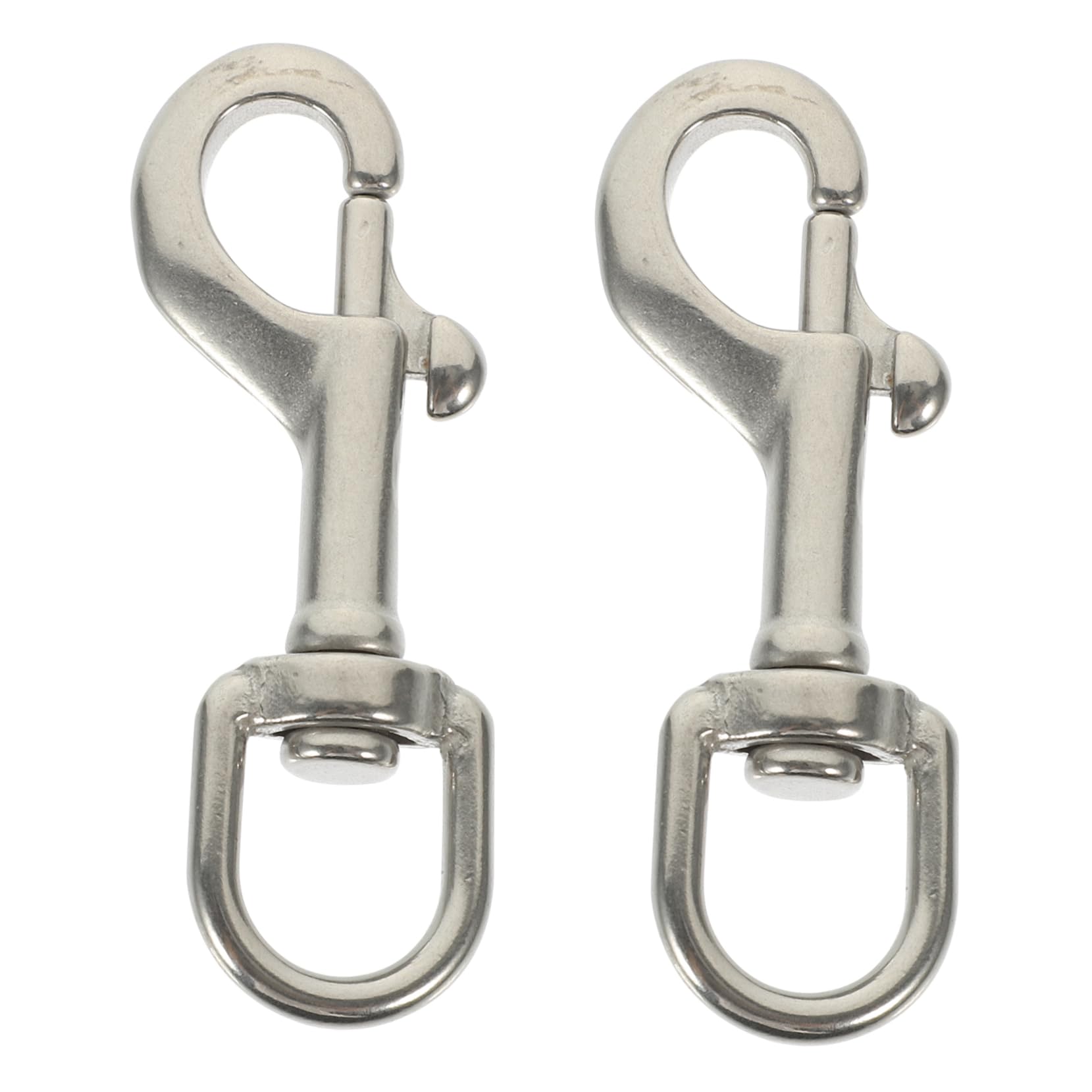 Gogogmee Stainless Steel Diving Hook Swivel Snap Hook for Pet Leash Trigger Hook Easy Clip