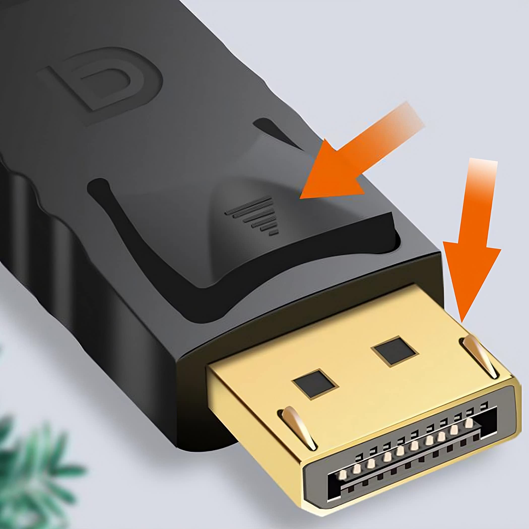 Retoo DisplayPort na adapter HDMI, Mini Display Port na konwerter do gniazda kompatybilny z HDTV, monitorem, projektorem, komputerem stacjonarnym, Surface, Minidisplayport Thunderbolt, 24,5 cm, czarny