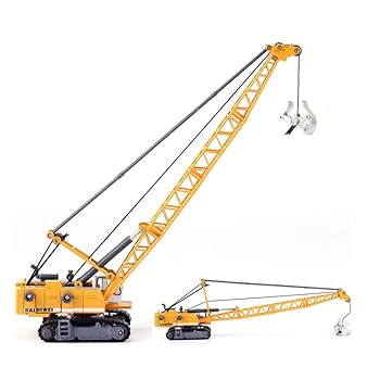 Amazon | クレーン車 ミニカー モデル ホイスト 1/50スケール