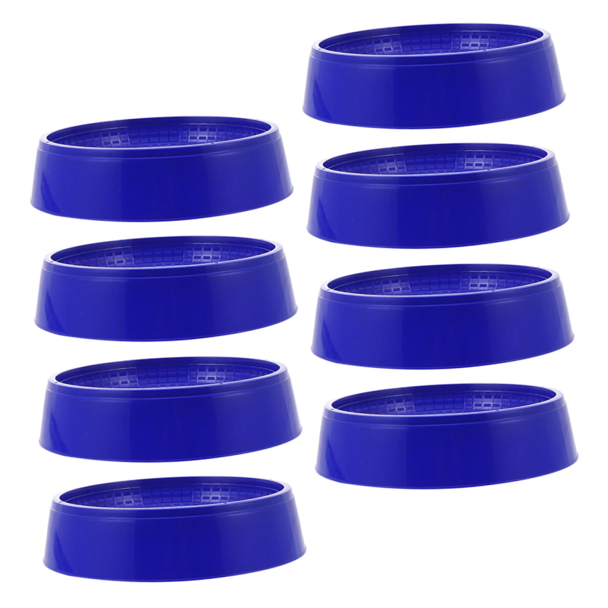 Bols incubation pour pigeons SHINEOFI en plastique : lot de 8 plateaux de nidification durables