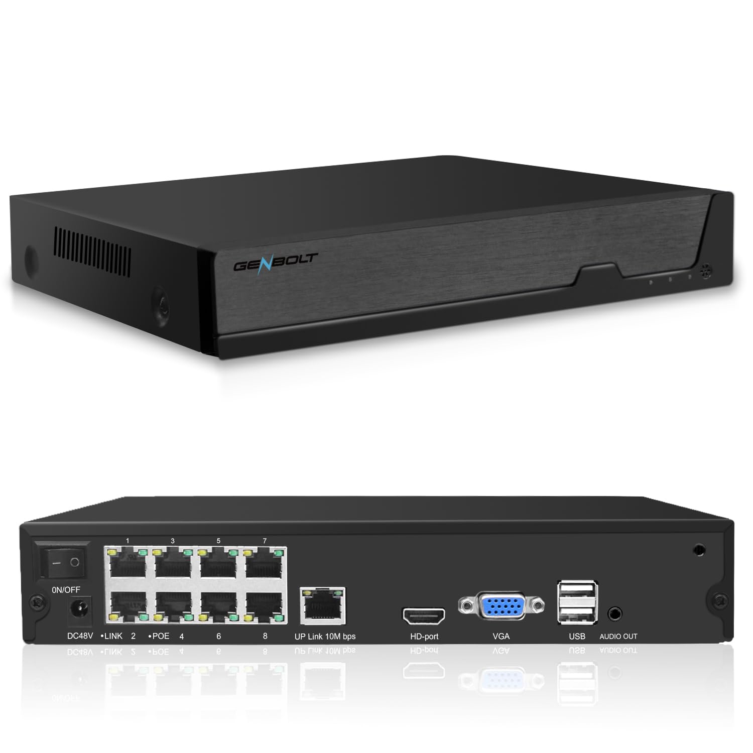 16 Canaux 4K PoE PTZ Système De Caméras De Sécurité, 8MP Caméras IP Po Exterieures 4x Cameras Pt 6x Cameras Ip