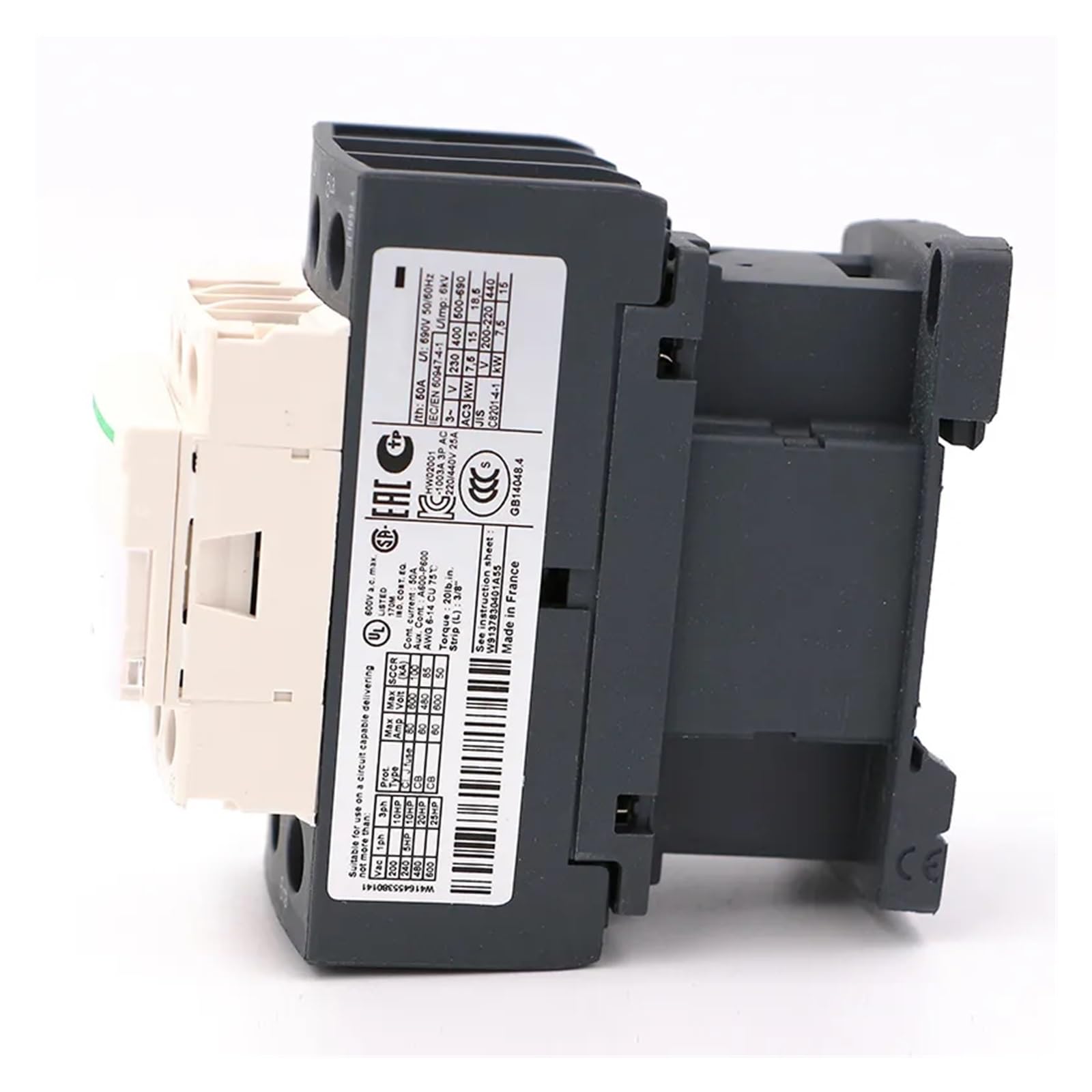 LC1D32CC7 contactor electromagnético de CA 3P 3NO LC1-D32CC7 32A 36V Bobina de CA