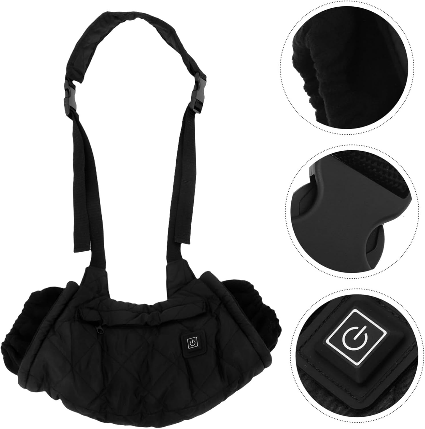 Electric Heated Hands Portable USB Warmer Bag for Winter Stylish Hand Warmer Pouch for Cold Weather Friends and Family Comfortable and Elegant Design