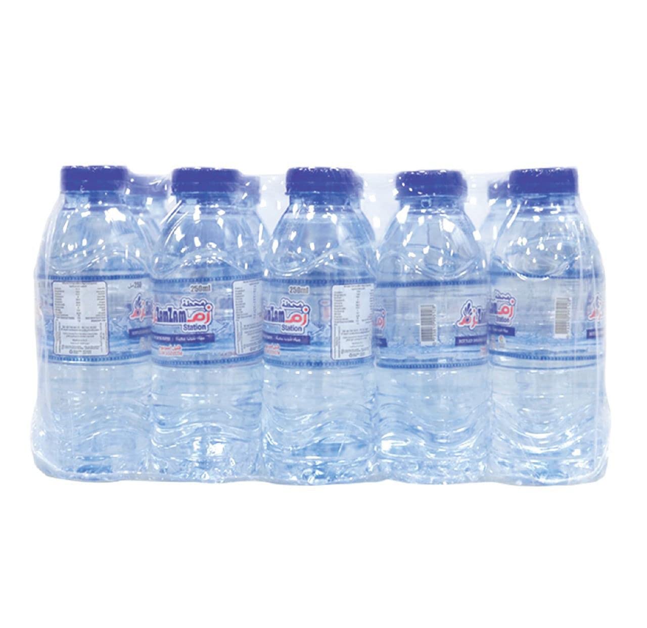 ZamZam Station Bottled Drinking Water Low Sodium 250ml, Pack of 30