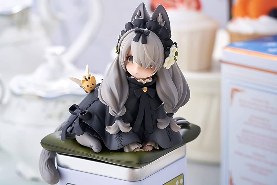 ティータイムキャッツ　 ブリティッシュ ショートヘア リーボスオリジナルフィギュア『ティータイム キャッツ