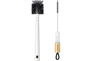 MR.SIGA 2-in-1 Baby Bottle Cleaning Brush with Straw Cleaner