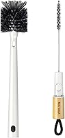 Vista 10 de MR.SIGA Water Bottle Brush and Straw Cleaner Brush, Long Handle Bottle Cleaner Brush, 2 in 1 Bottle Cleaning Brush for Sports Bottles, Baby Bottles