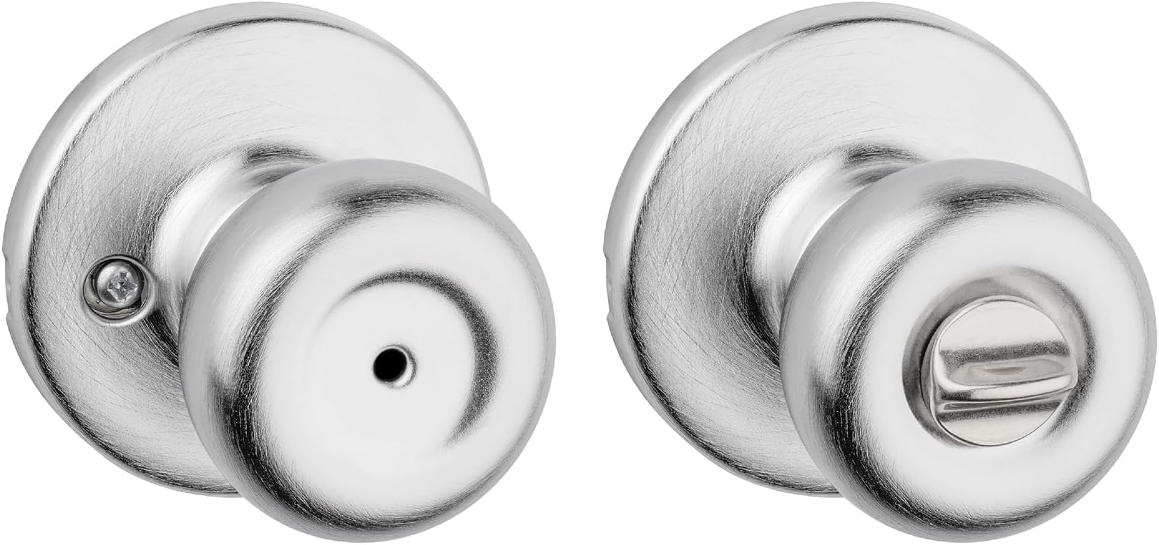Kwikset Tylo Door Knob - Satin Chrome -9