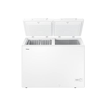 Haier HCC-320HCDD, Double Door Hard Top Convertible Freezer, 301 litres Net capacity, White