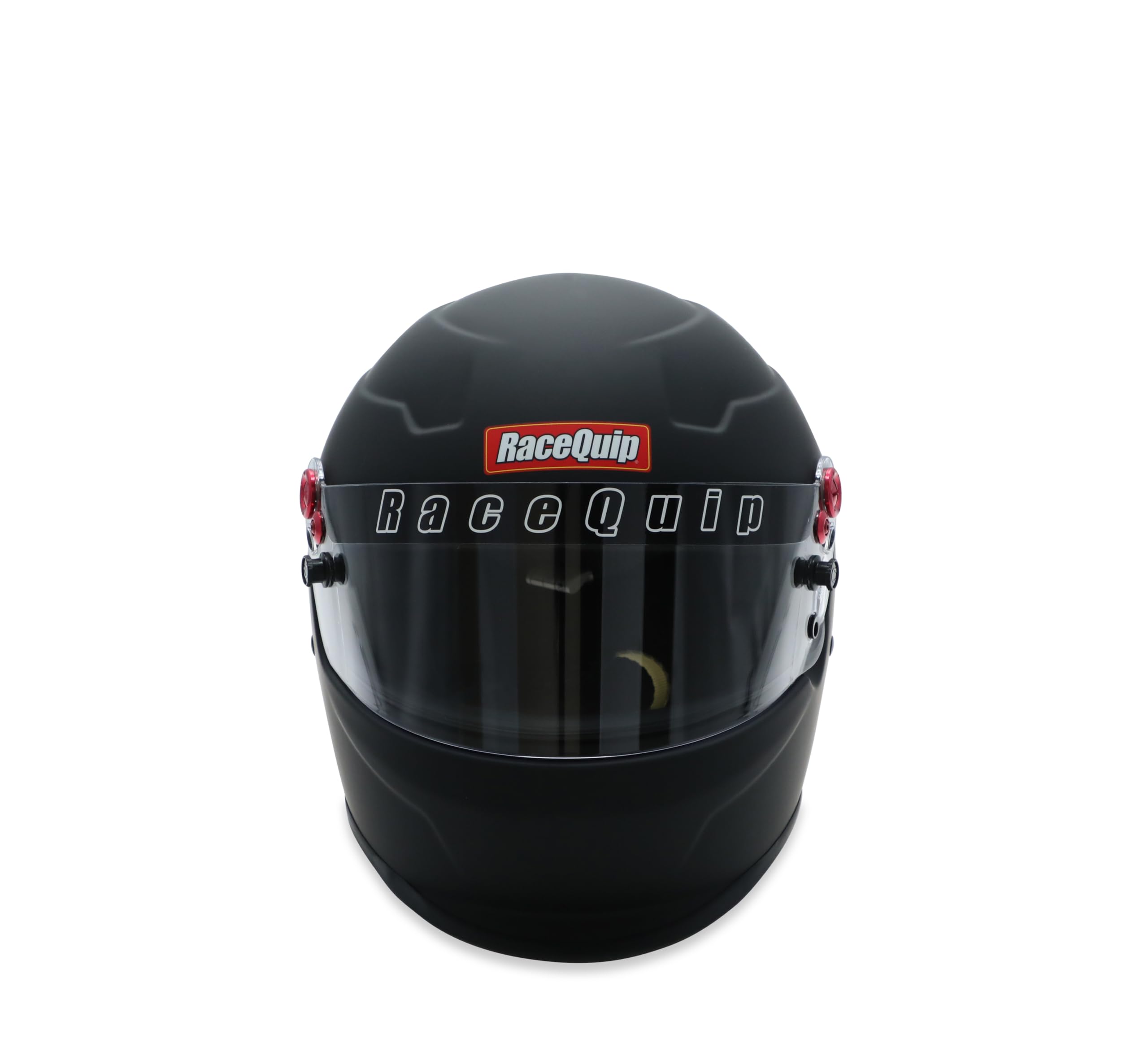 Racequip Helmet, Pro25, Full Face, Snell SA2025, Head and Neck Support Ready, Flat Black, Large, Each — view 2