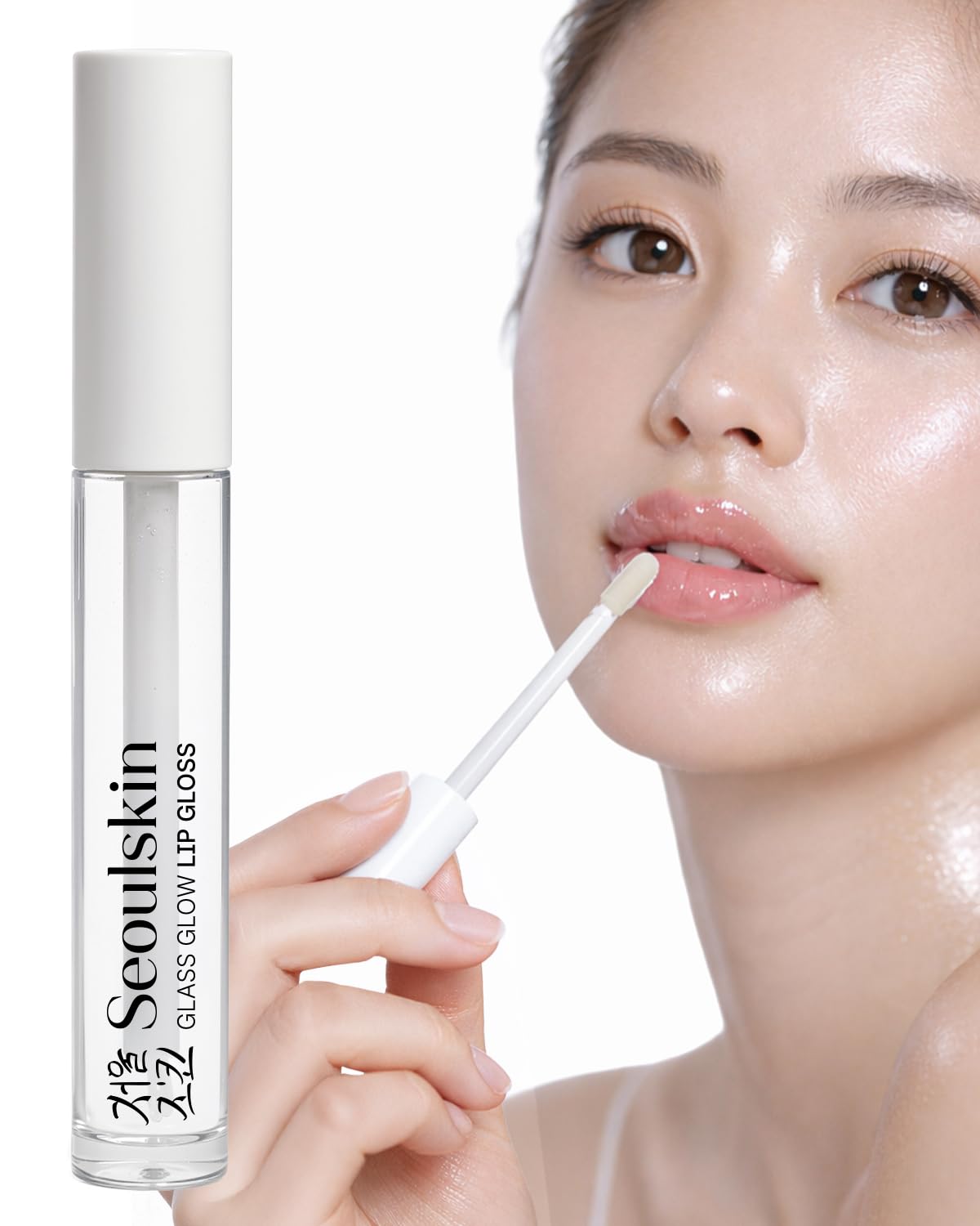 Seoulskin Glass Glow Lip Gloss for Women | Hydrating & High Shine | Glossy Finish | Glass Shine | Lightweight & Non-Sticky Formula | Transparent | with Vitamin E & Shea Butter | Clear Lip Gloss | 4.2 ml-image-17