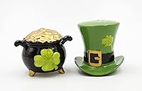 Vista 1 de Cosmos Gifts 21024 Sombrero de duende y olla de oro salero y pimentero