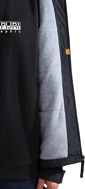 Napapijri Jacket Giubbotto Jacket Man Polyester Black  Eu