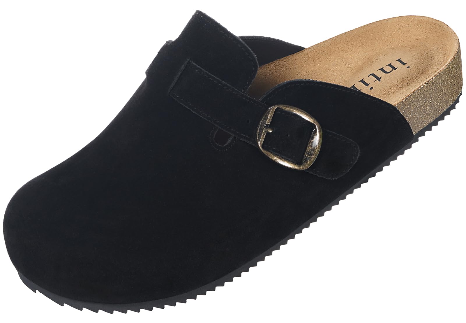 Sabot Donna Ciabatte Uomo Chiuse con Comodo Pantofole in Pelle Scarpe da Giardino Traspirante Sandali Ciabatta 36-46