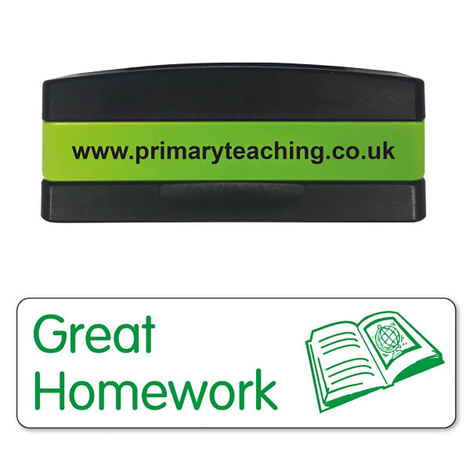 Stackable Great Homework Pre Inked School Teachers Positive Feedback Marking Stamper Stamp 44x13mm Primary Teaching Services
