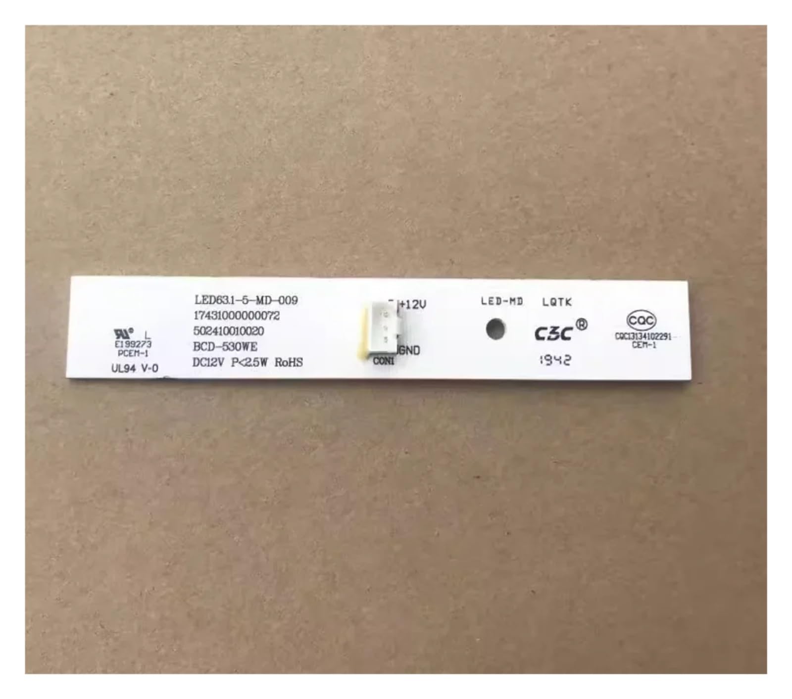 Universal for Kühlschrank Led Board DC12V Kühlschrank LED Licht LED63.1-5-MD-009 17431000000072 502410010020