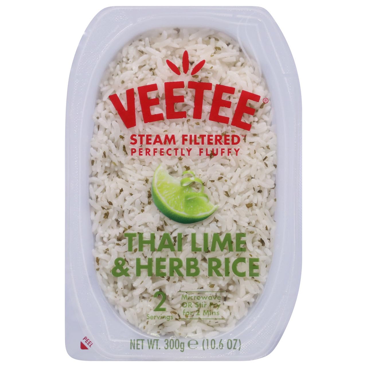 VeeteeThai Lime & Herb Rice, 10.6 Ounce